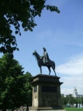 Viscount Tredegar statue at the Civic Centre
