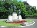 The War Memorial, designed by William Goscombe John