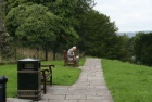 The Chairman checking his script