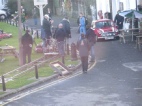 Filming on The Green